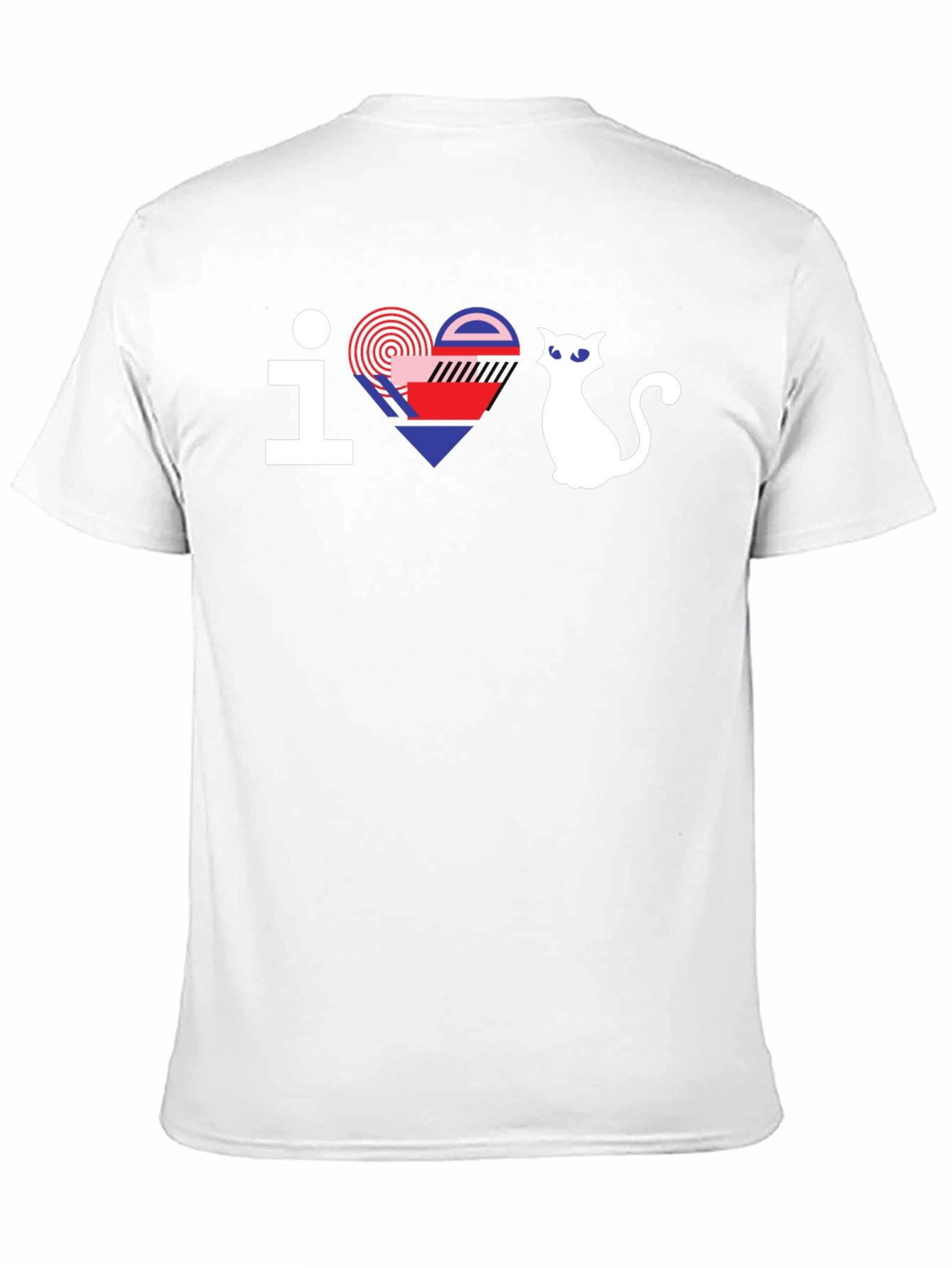 I Love Cats Graphic Tee - Modern Design