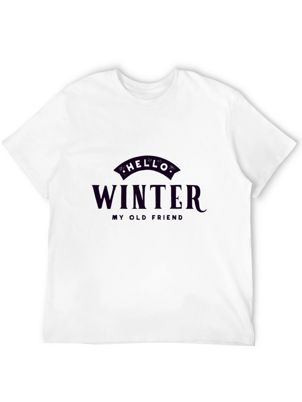 Hello Winter T-Shirt - Unisex Graphic Tee