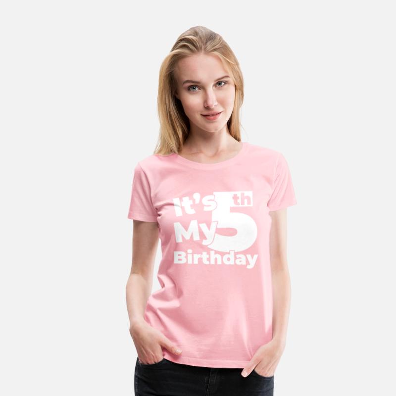 5th Birthday Shirt Its My 5th Birthday 5 Year