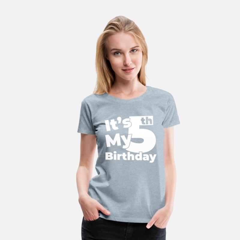 5th Birthday Shirt Its My 5th Birthday 5 Year