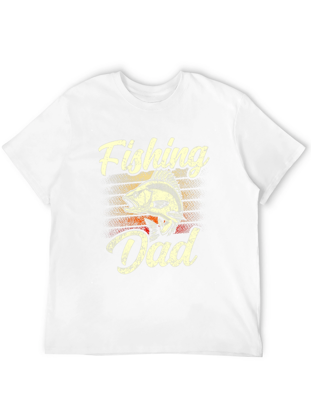 Fishing Dad T-Shirt - Black Cotton Tee