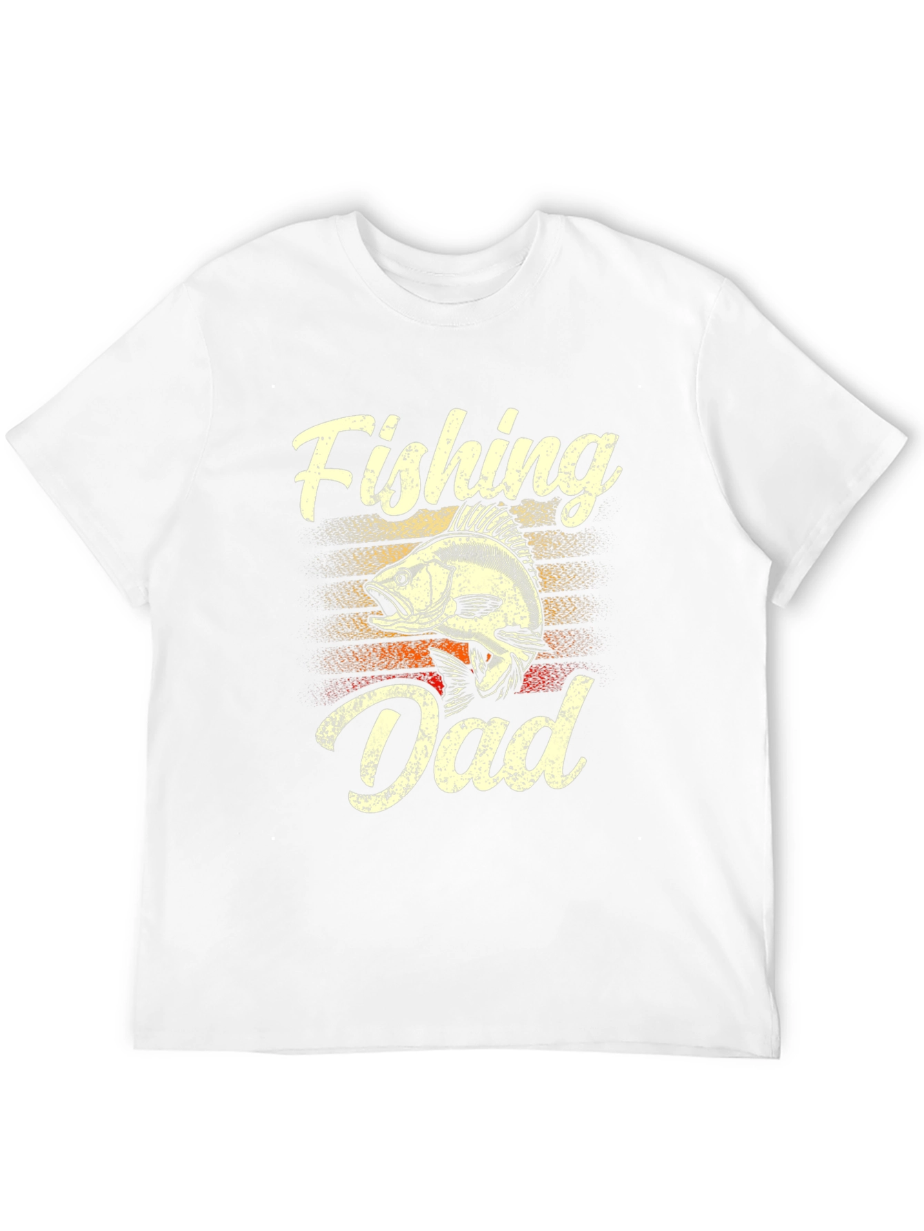 Fishing Dad T-Shirt - Black Cotton Tee