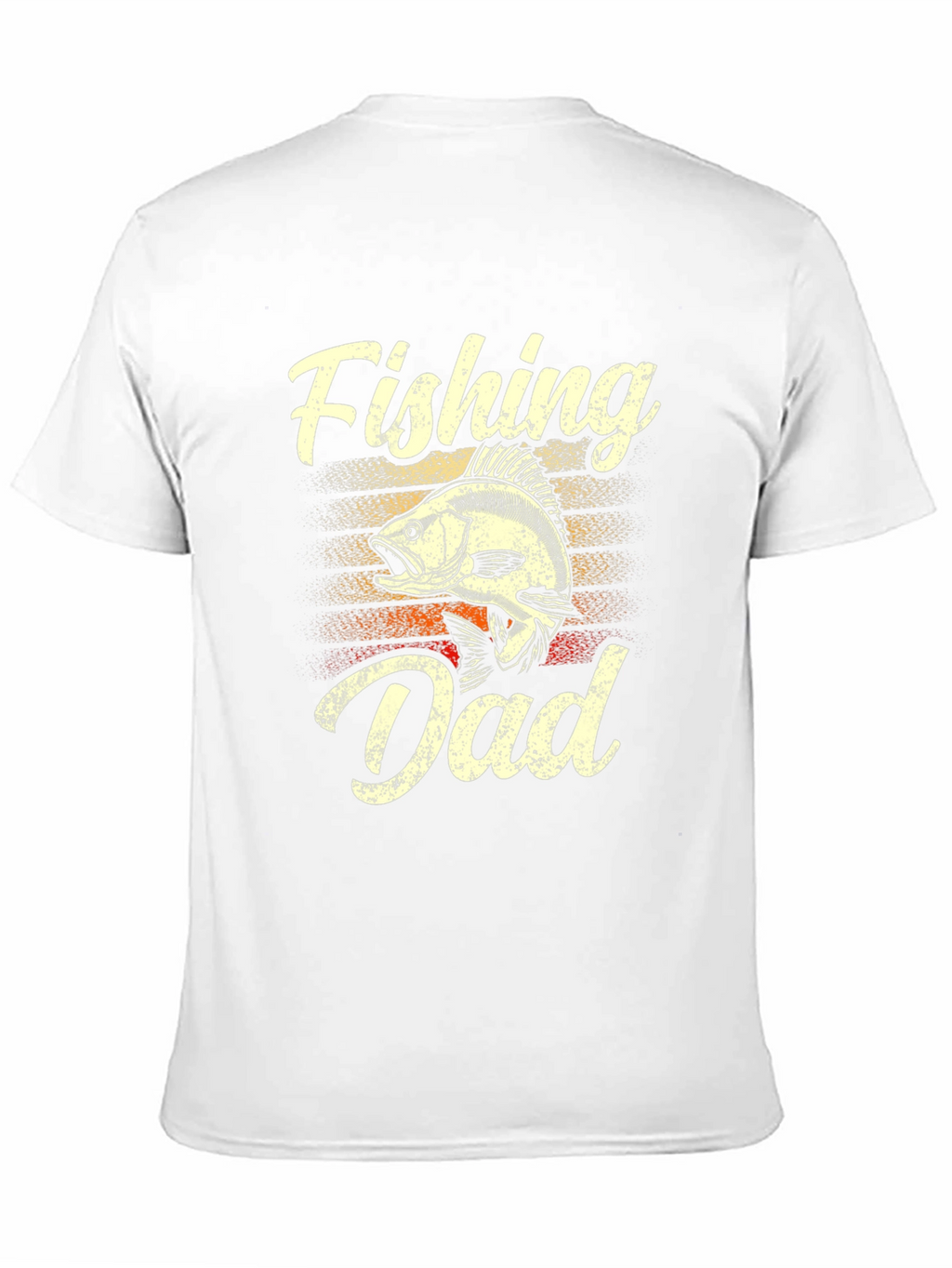 Fishing Dad T-Shirt - Black Cotton Tee