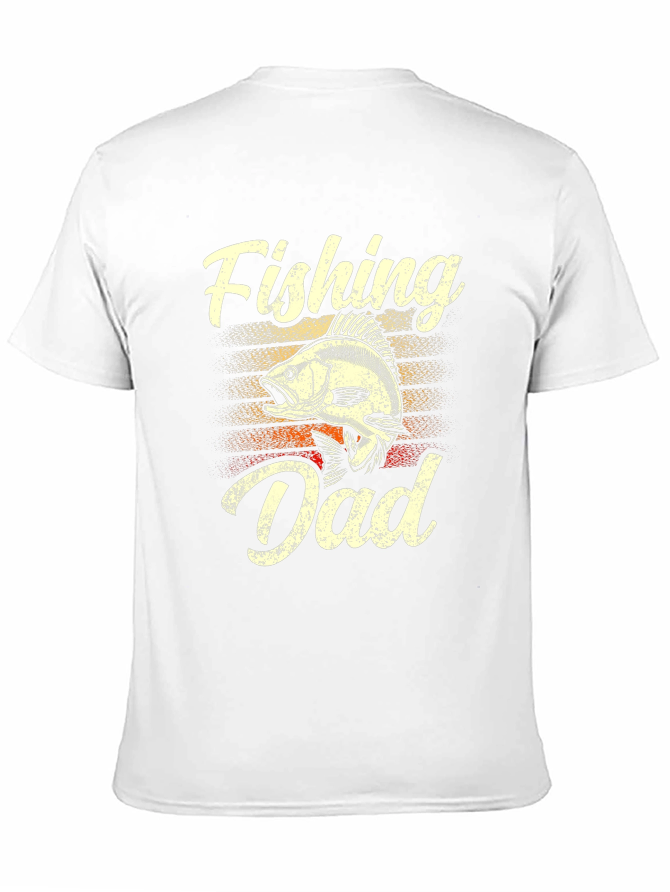 Fishing Dad T-Shirt - Black Cotton Tee