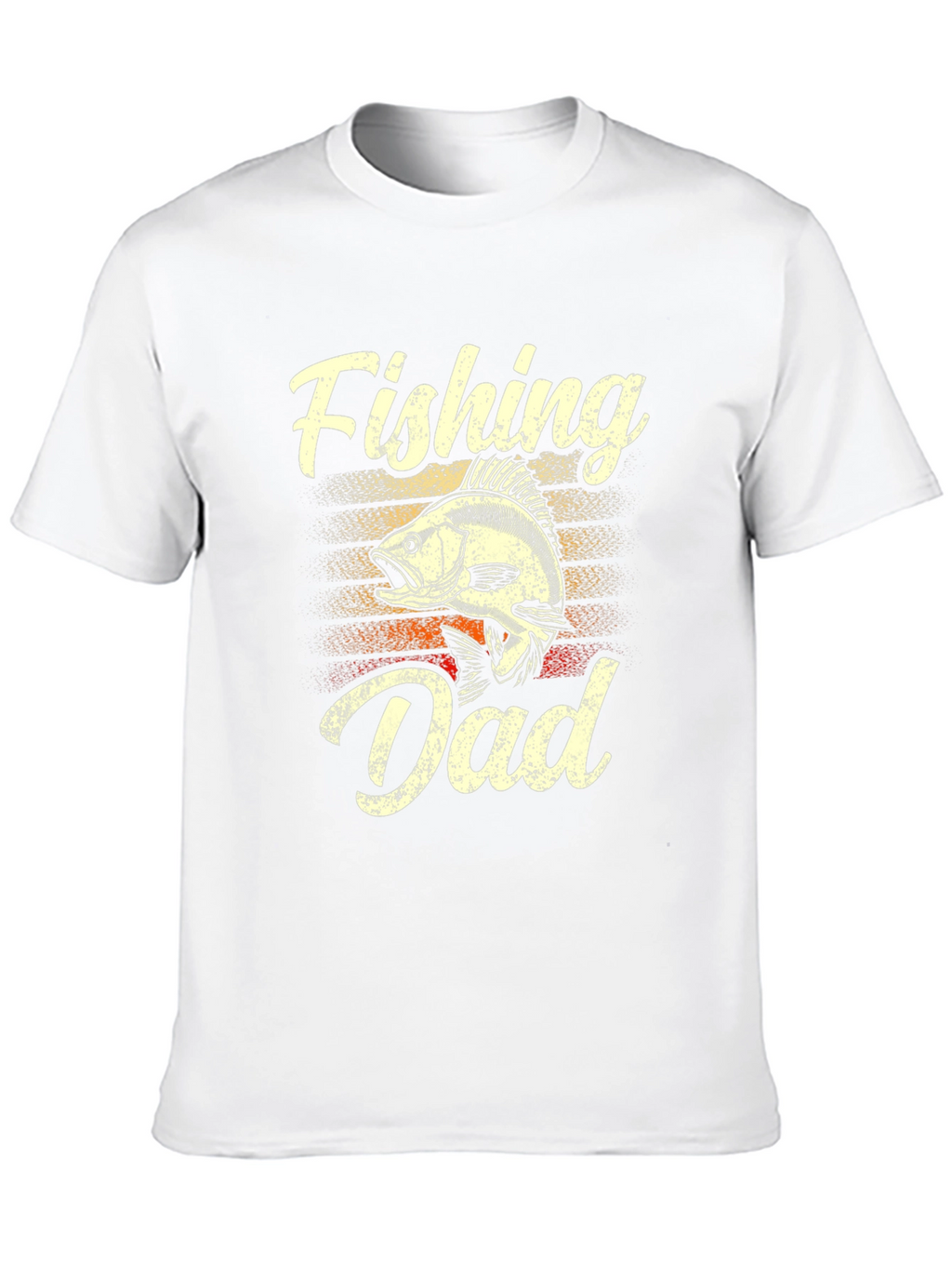 Fishing Dad T-Shirt - Black Cotton Tee