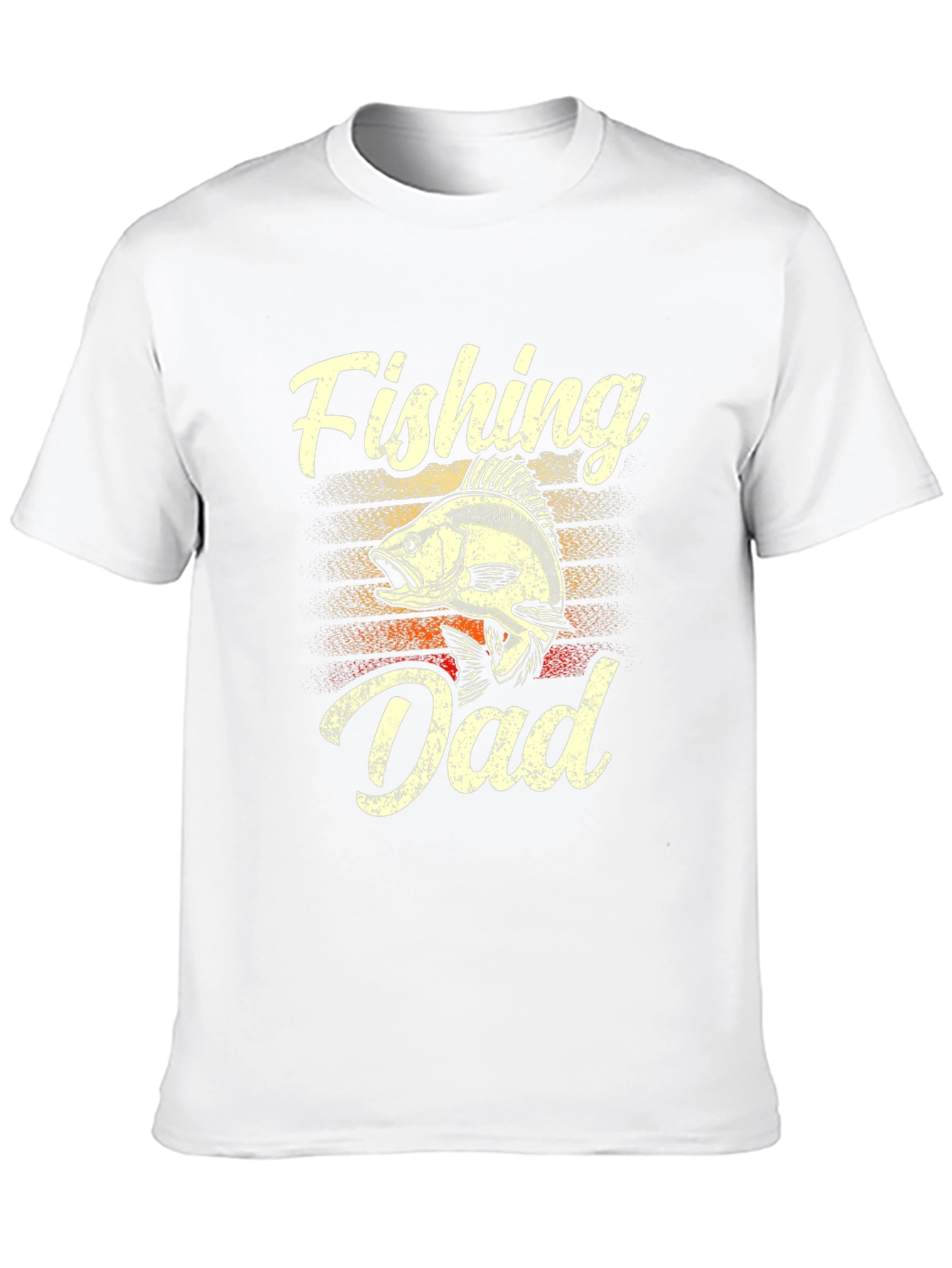Fishing Dad T-Shirt - Black Cotton Tee