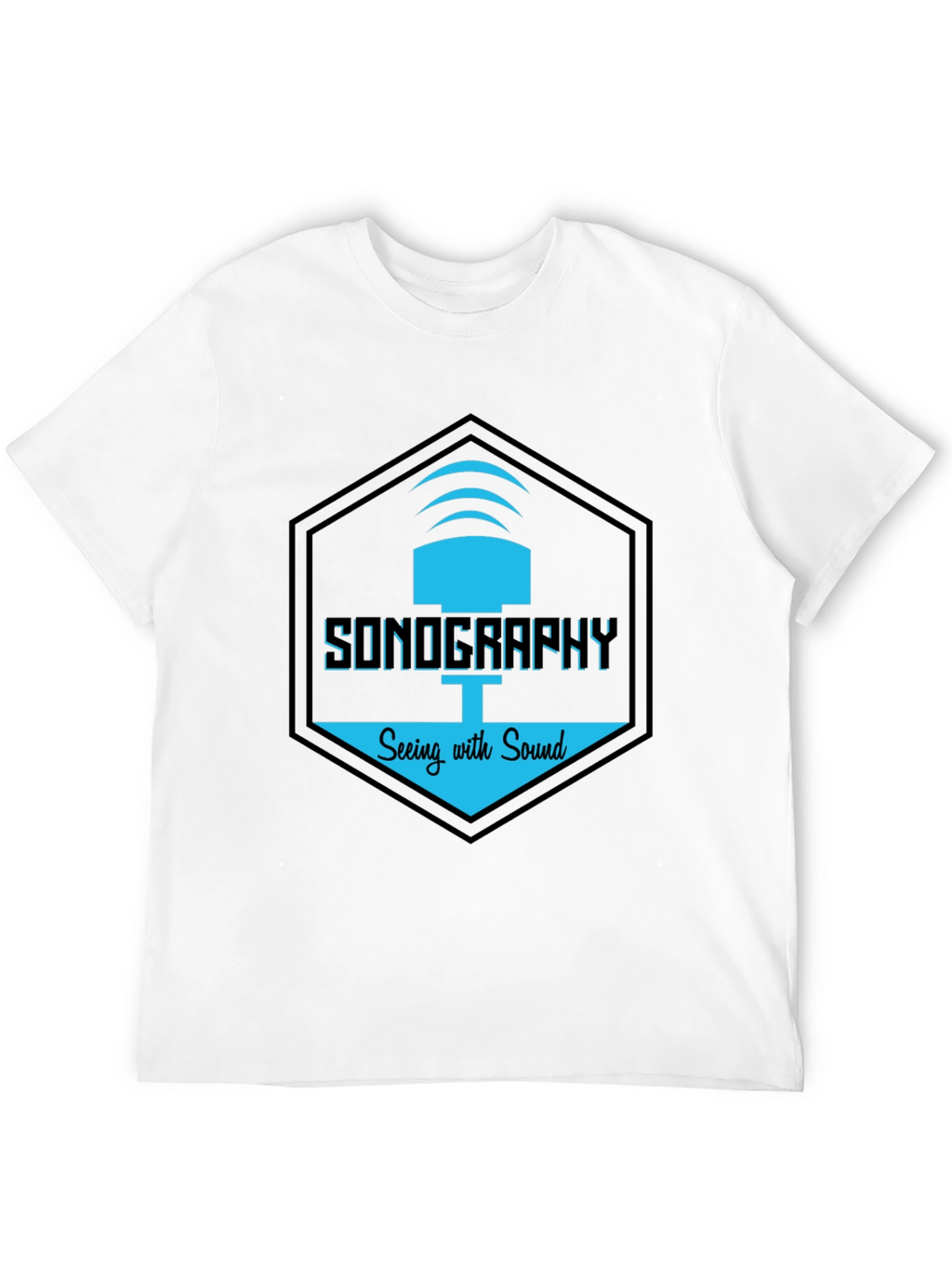 Sonography Graphic T-Shirt | Seeing with Sound Design