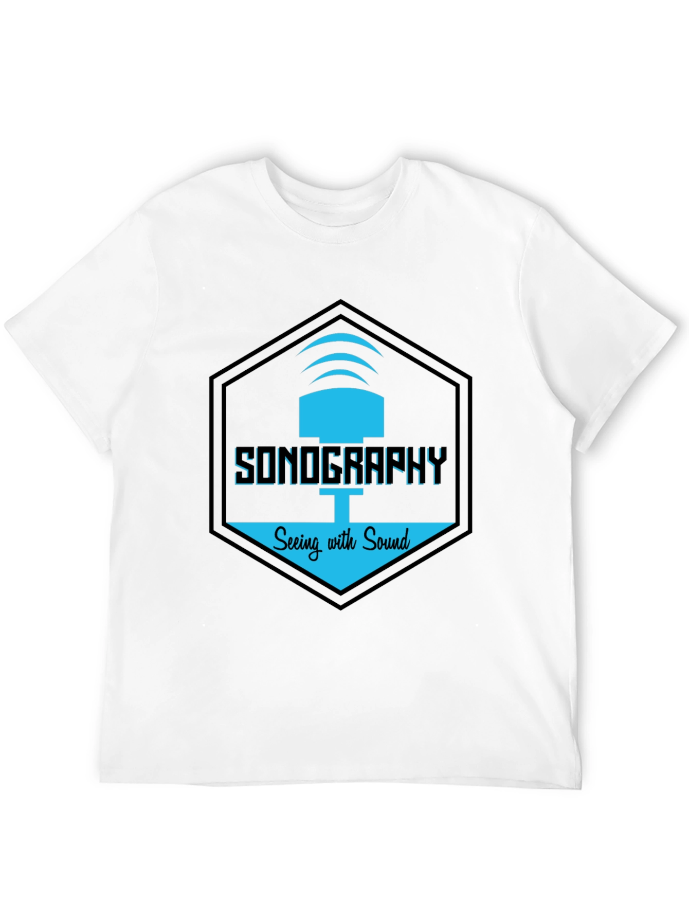 Sonography Graphic T-Shirt | Seeing with Sound Design