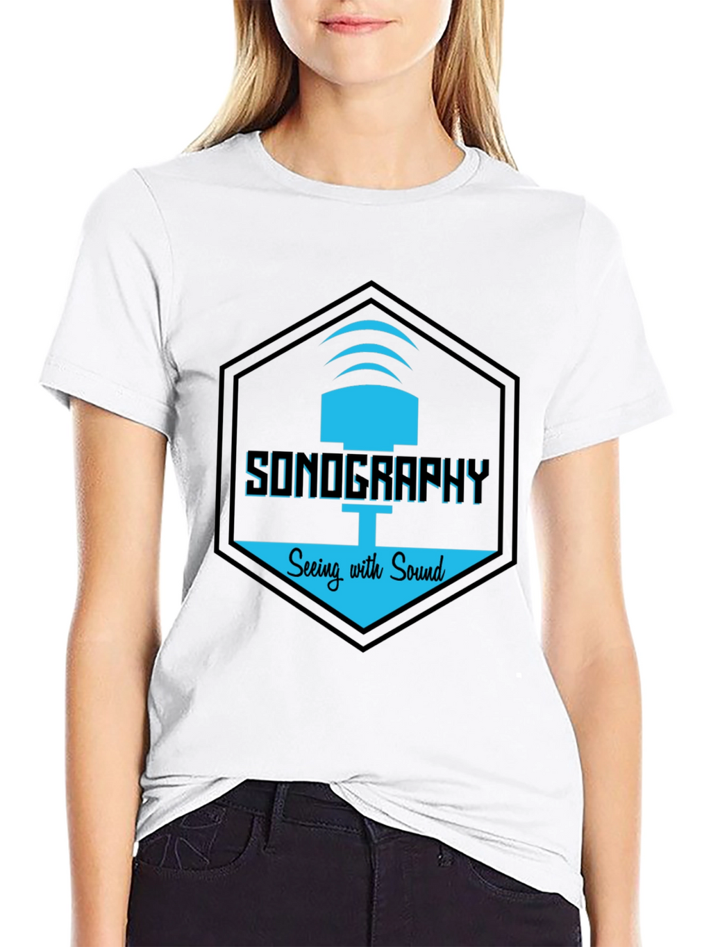 Sonography Graphic T-Shirt | Seeing with Sound Design