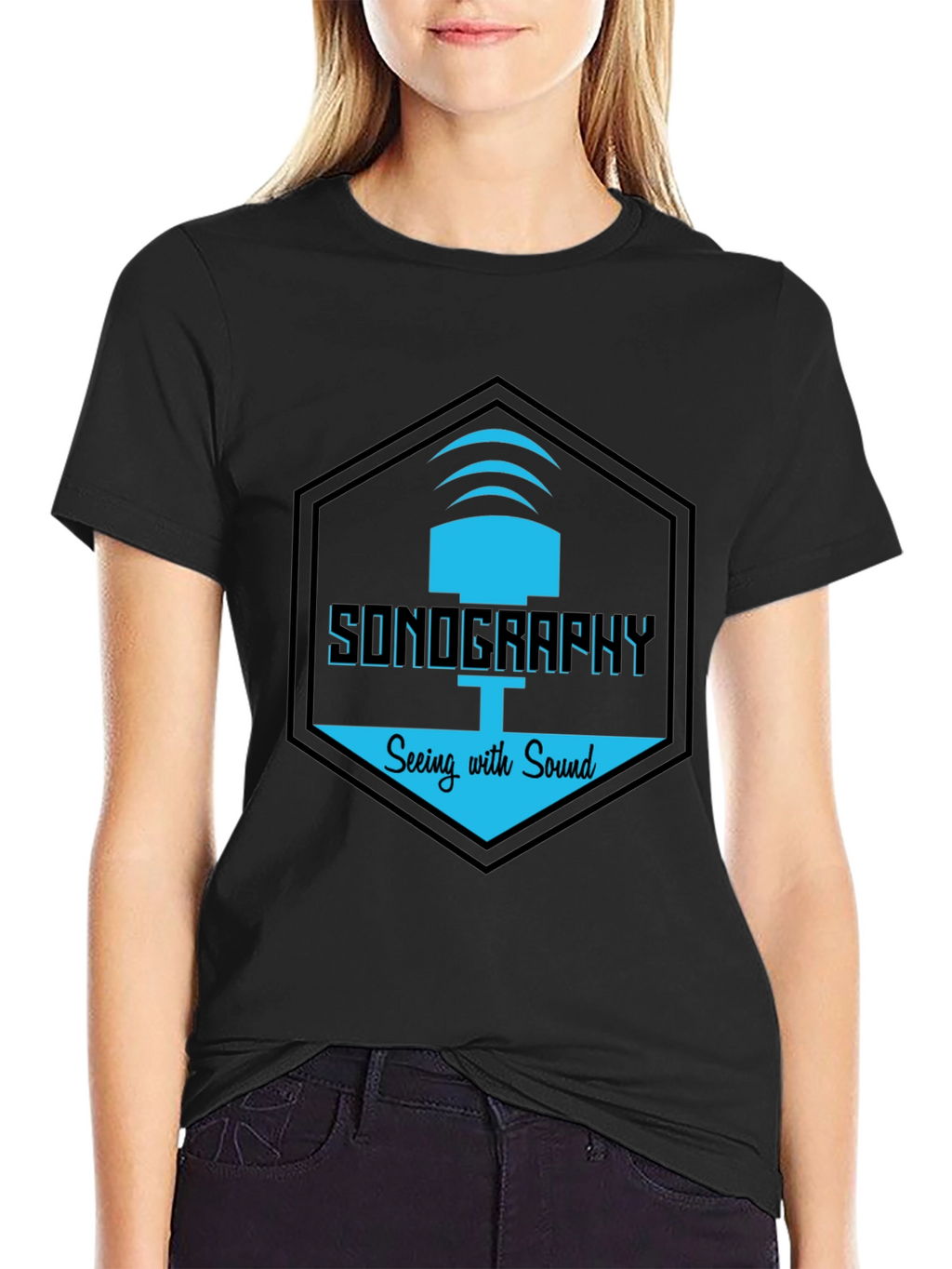 Sonography Graphic T-Shirt | Seeing with Sound Design