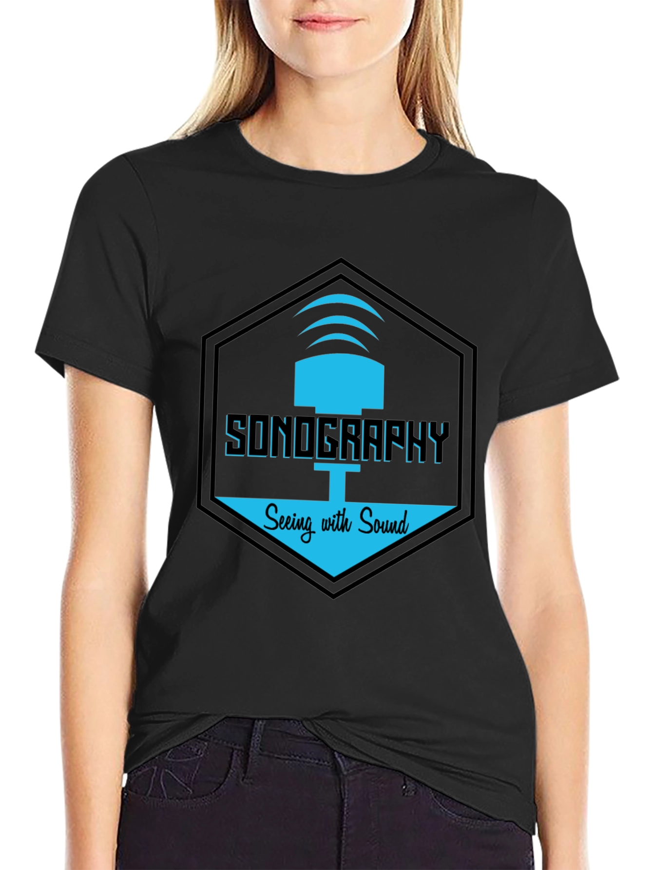 Sonography Graphic T-Shirt | Seeing with Sound Design