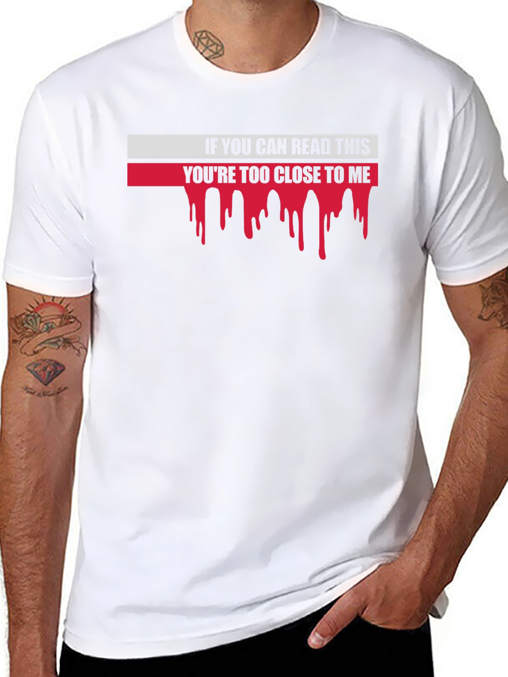 Funny Sarcastic Social Distancing T-Shirt