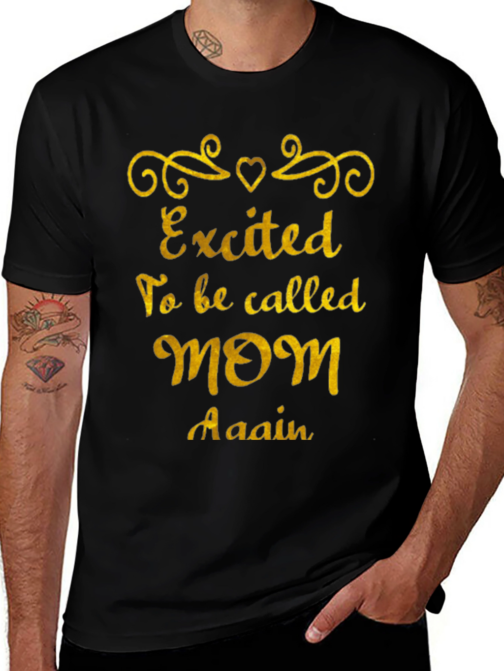 Excited To Be Called Mom Again Tee