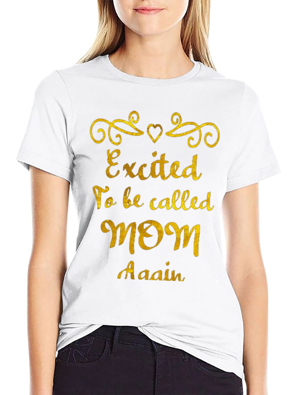 Excited To Be Called Mom Again Tee