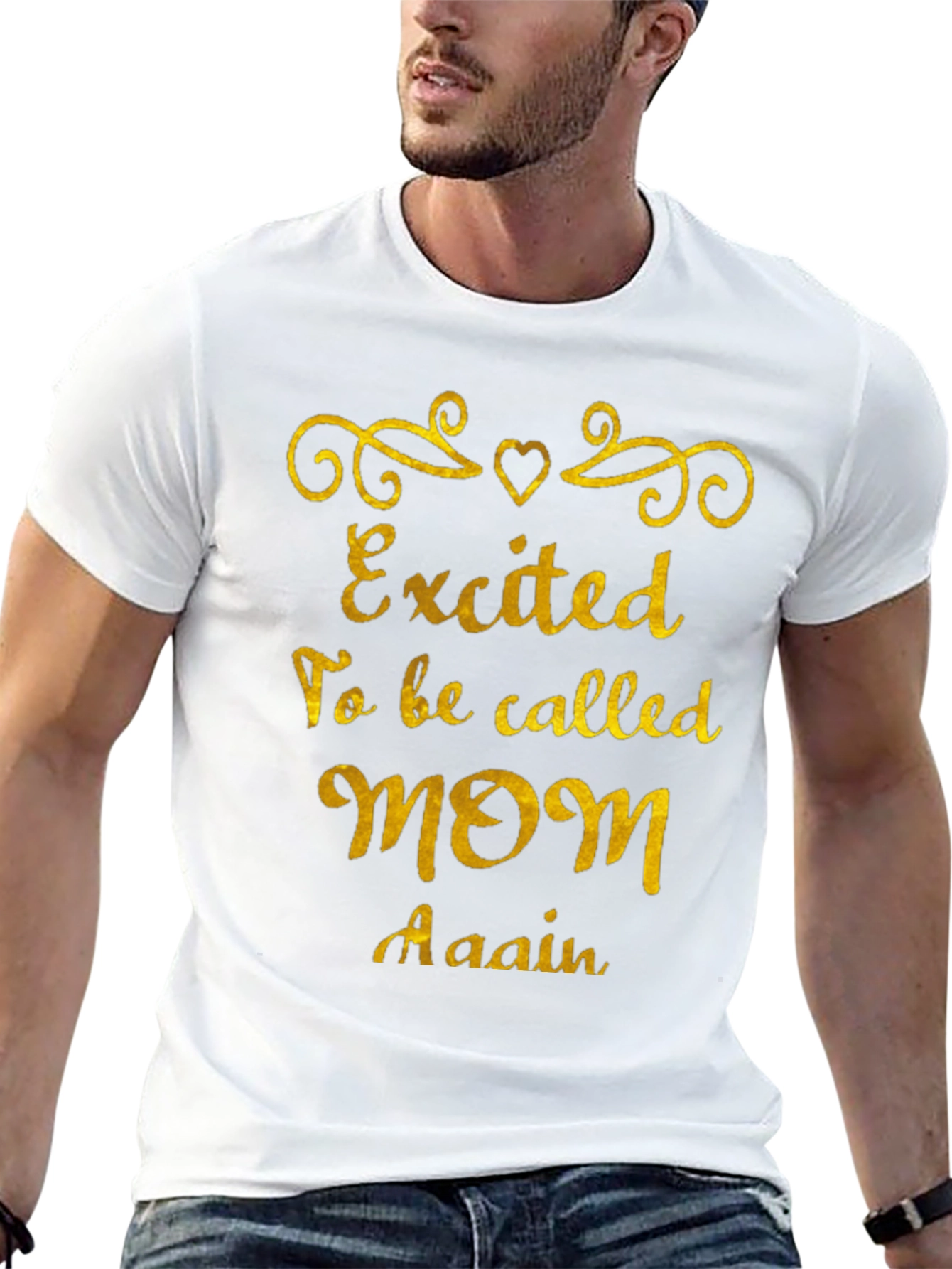 Excited To Be Called Mom Again Tee