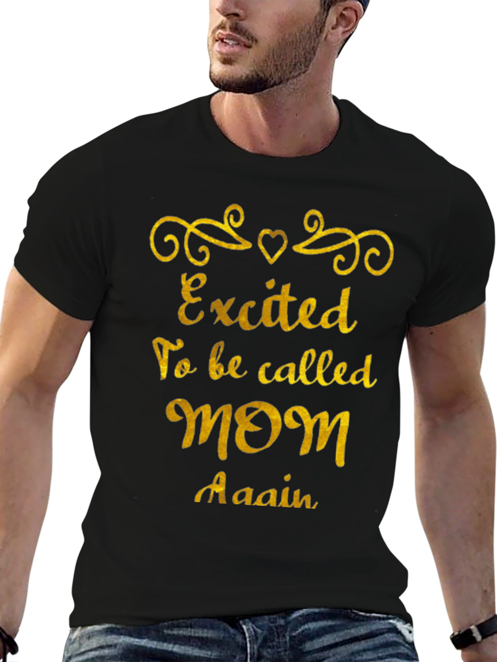 Excited To Be Called Mom Again Tee