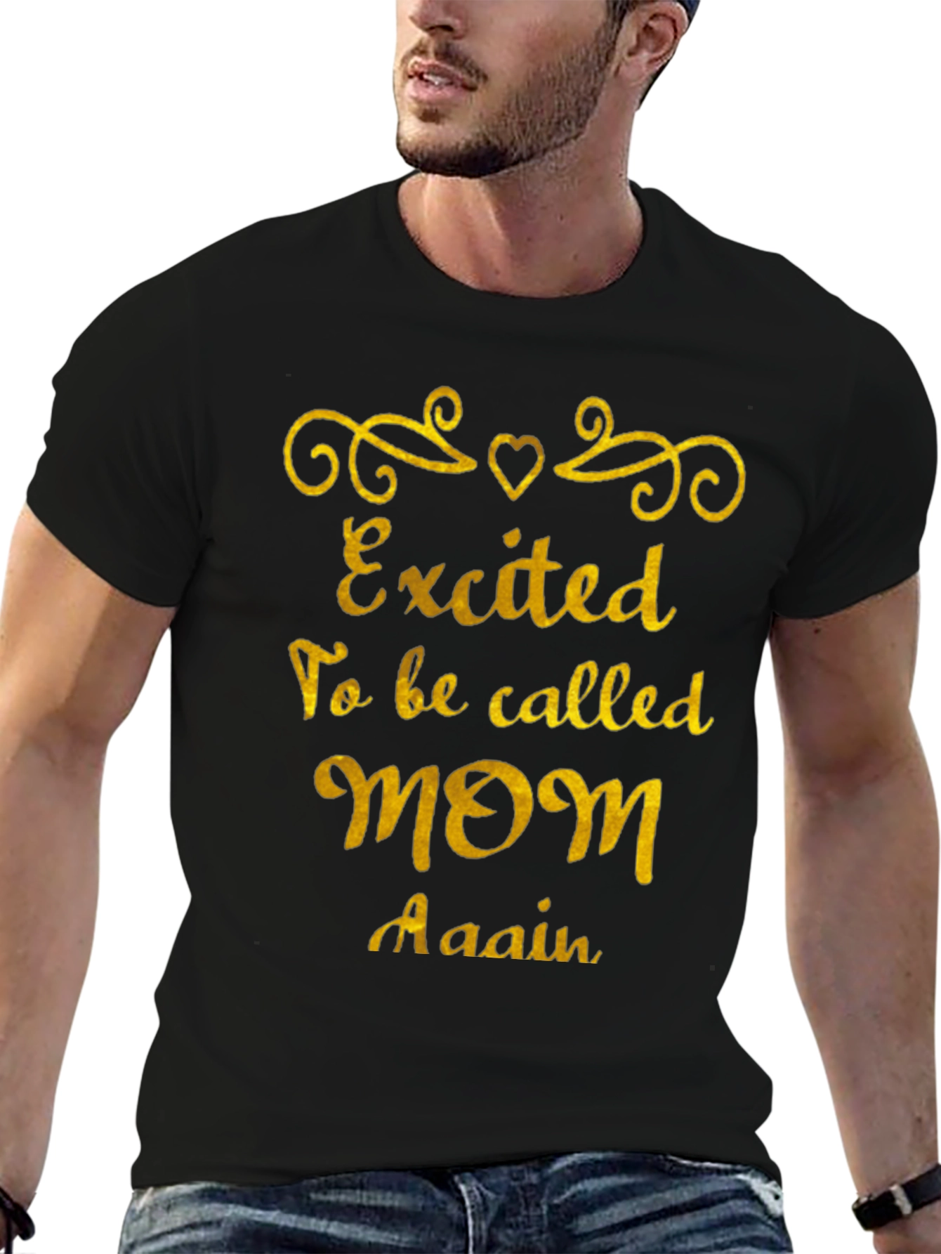 Excited To Be Called Mom Again Tee
