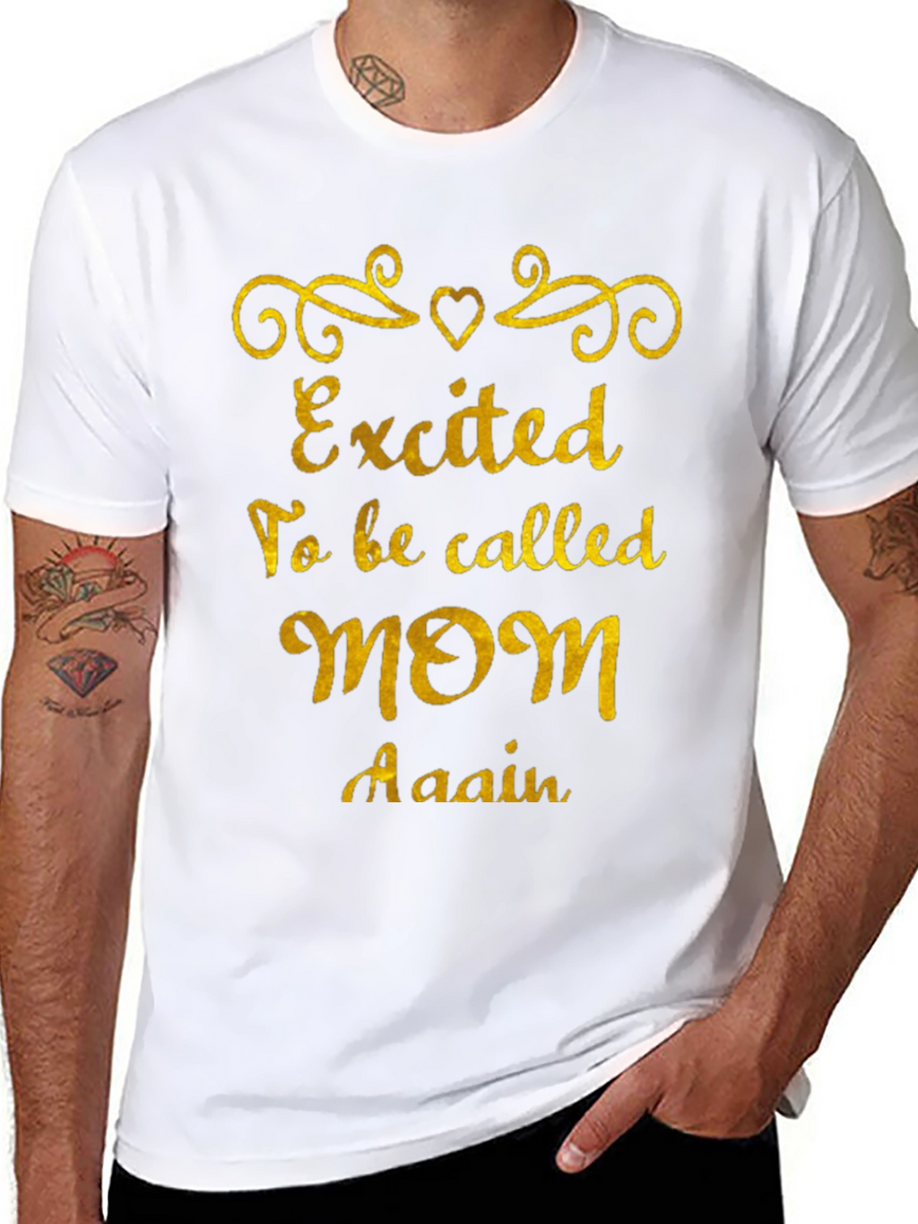 Excited To Be Called Mom Again Tee