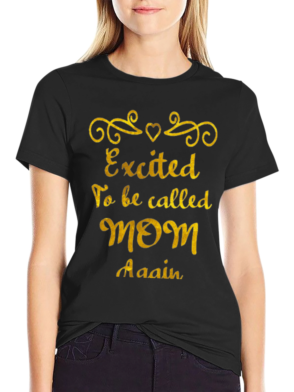 Excited To Be Called Mom Again Tee