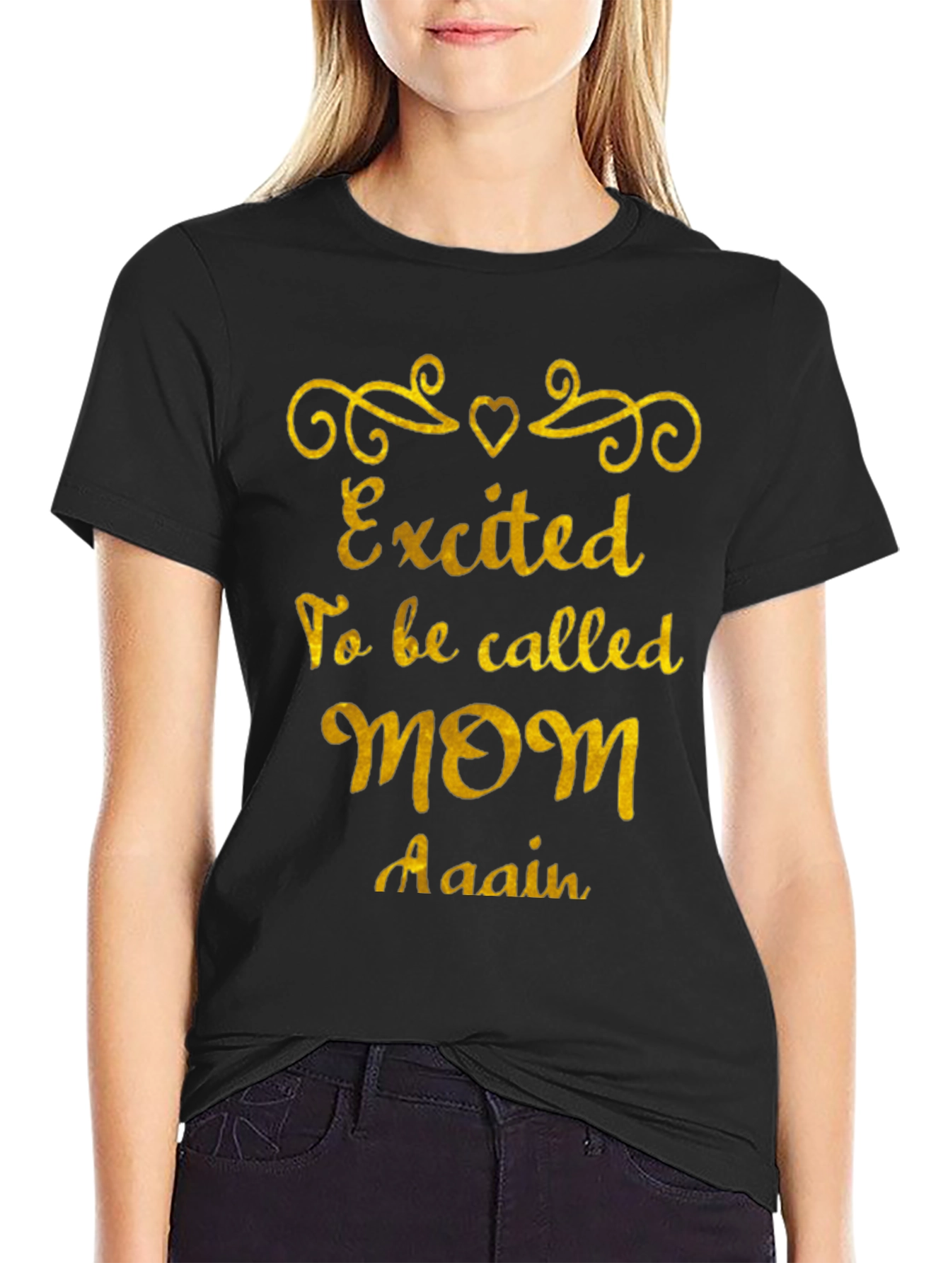 Excited To Be Called Mom Again Tee