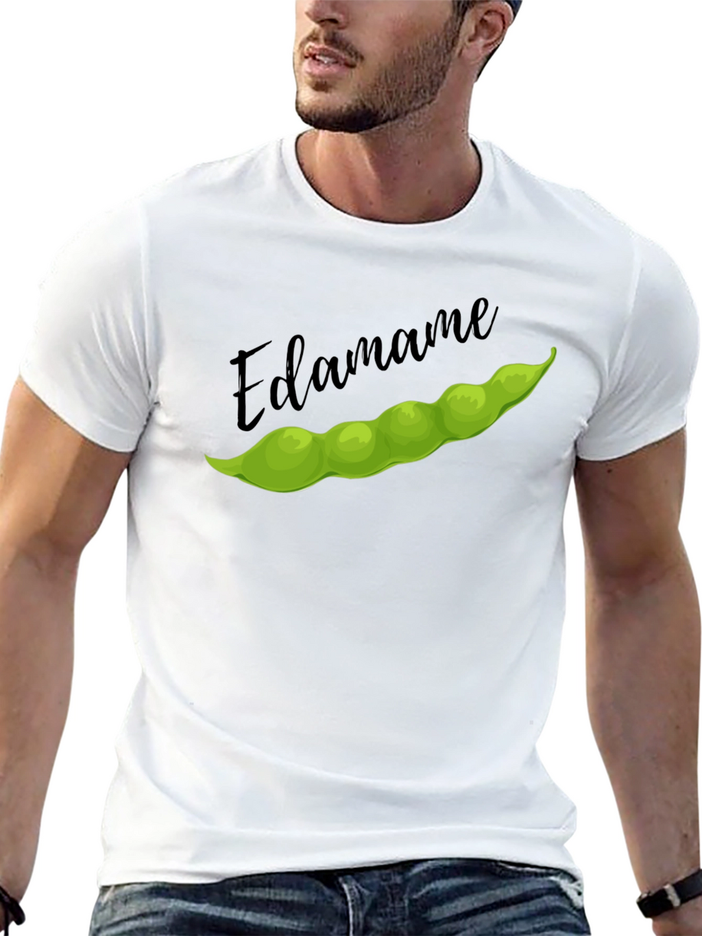 Edamame Graphic Tee - Food Lovers T-Shirt