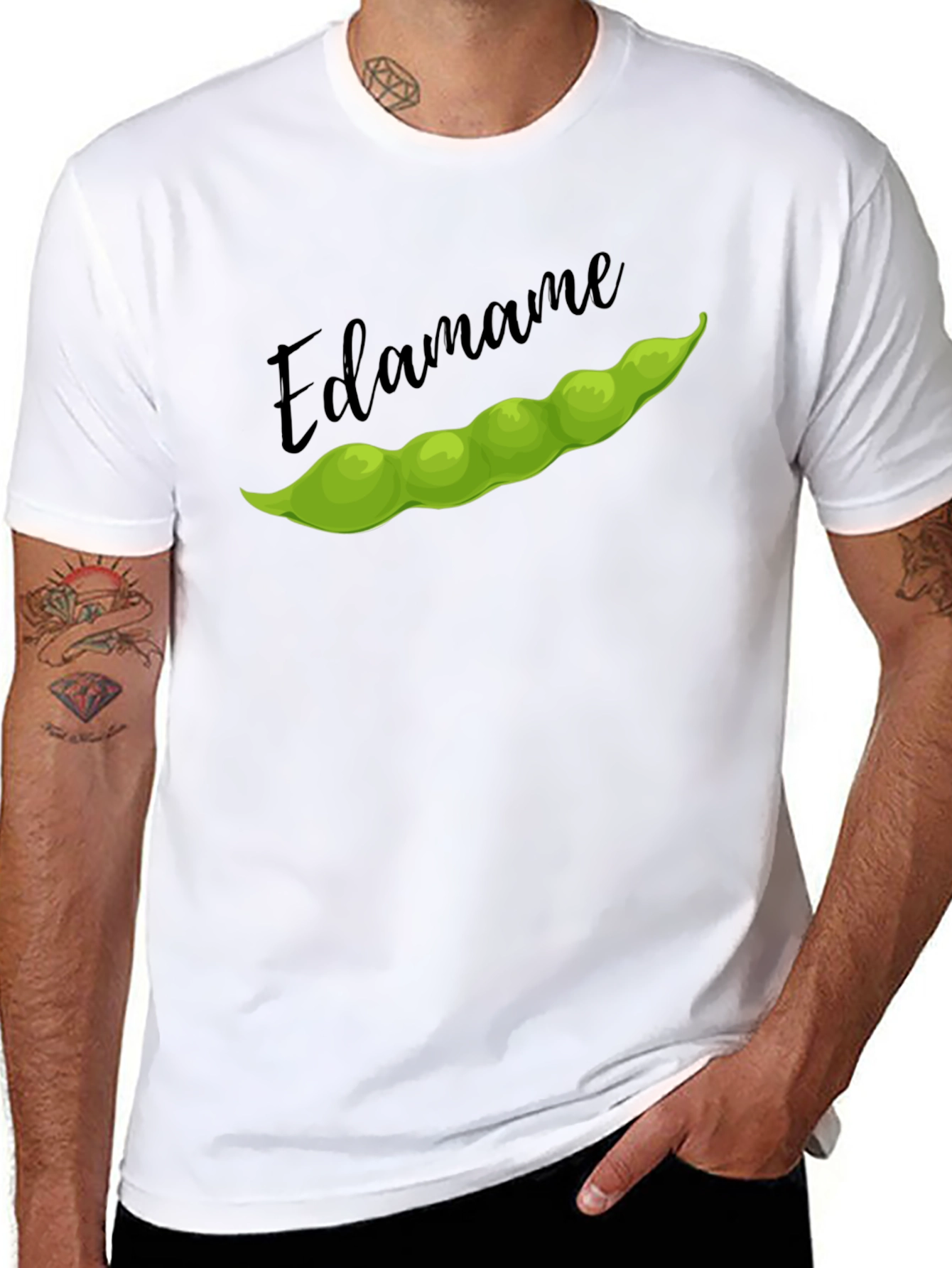 Edamame Graphic Tee - Food Lovers T-Shirt