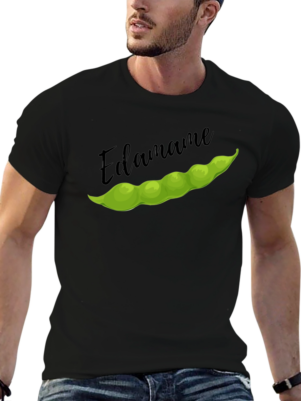 Edamame Graphic Tee - Food Lovers T-Shirt