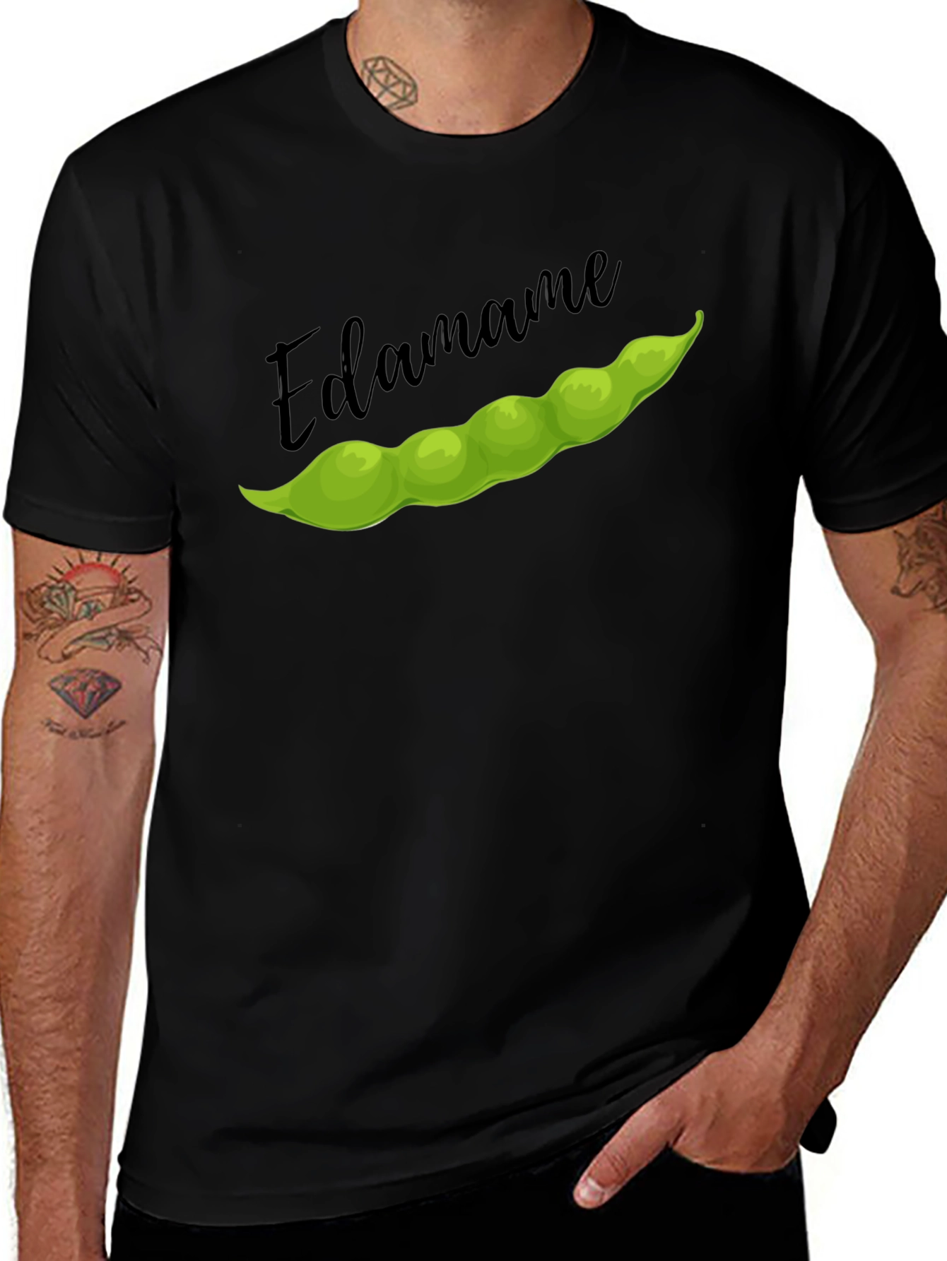 Edamame Graphic Tee - Food Lovers T-Shirt