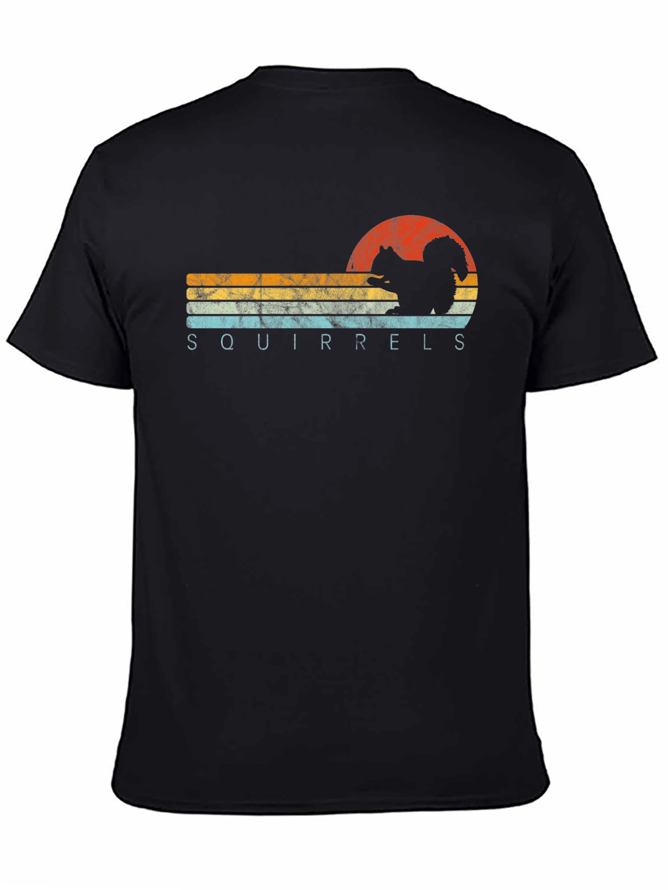 Vintage Squirrels Graphic T-Shirt Retro Design