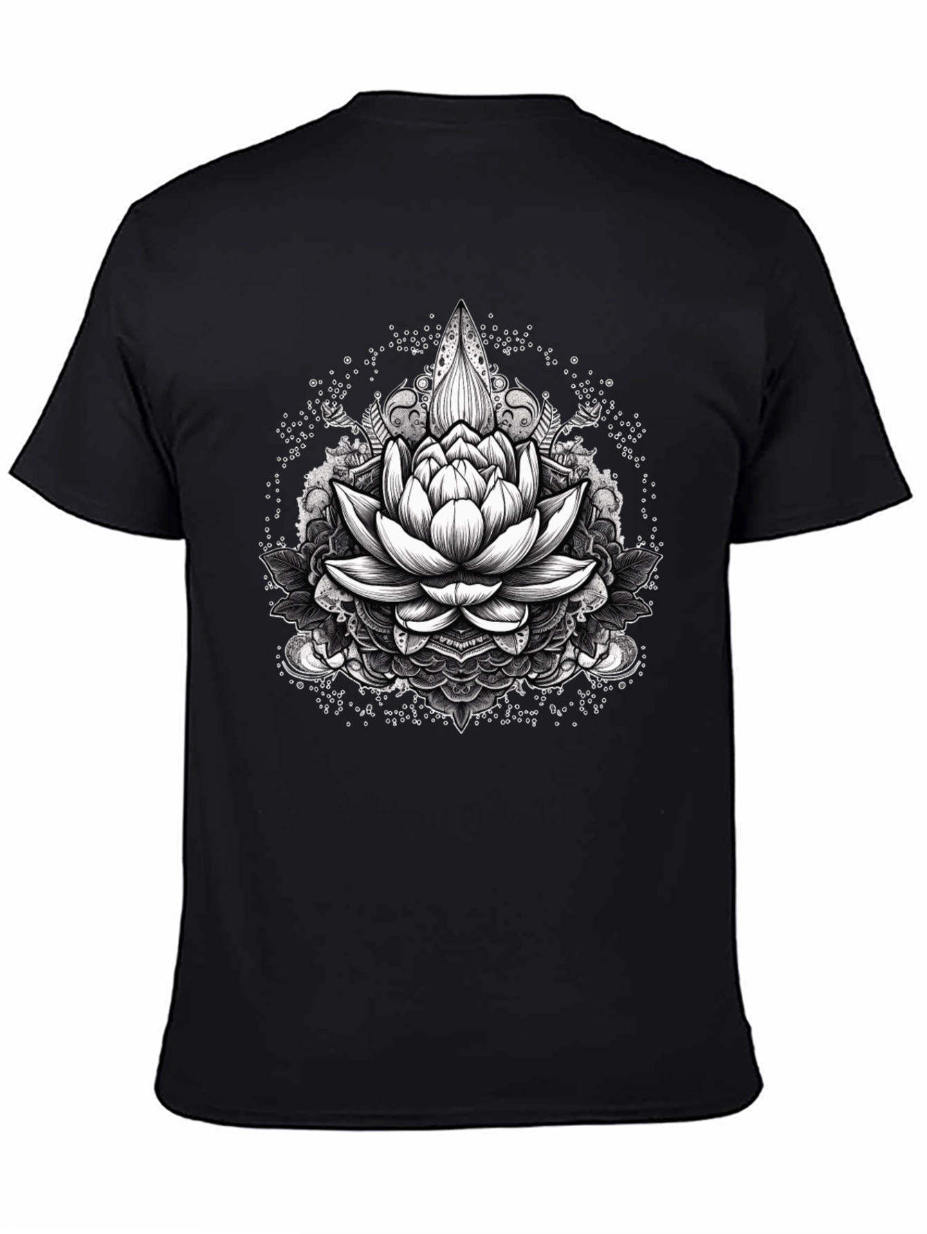 Lotus Flower Mandala Graphic T-Shirt