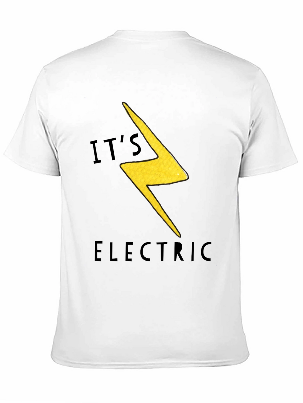 Its Electric Bolt T-Shirt - Black Graphic Tee