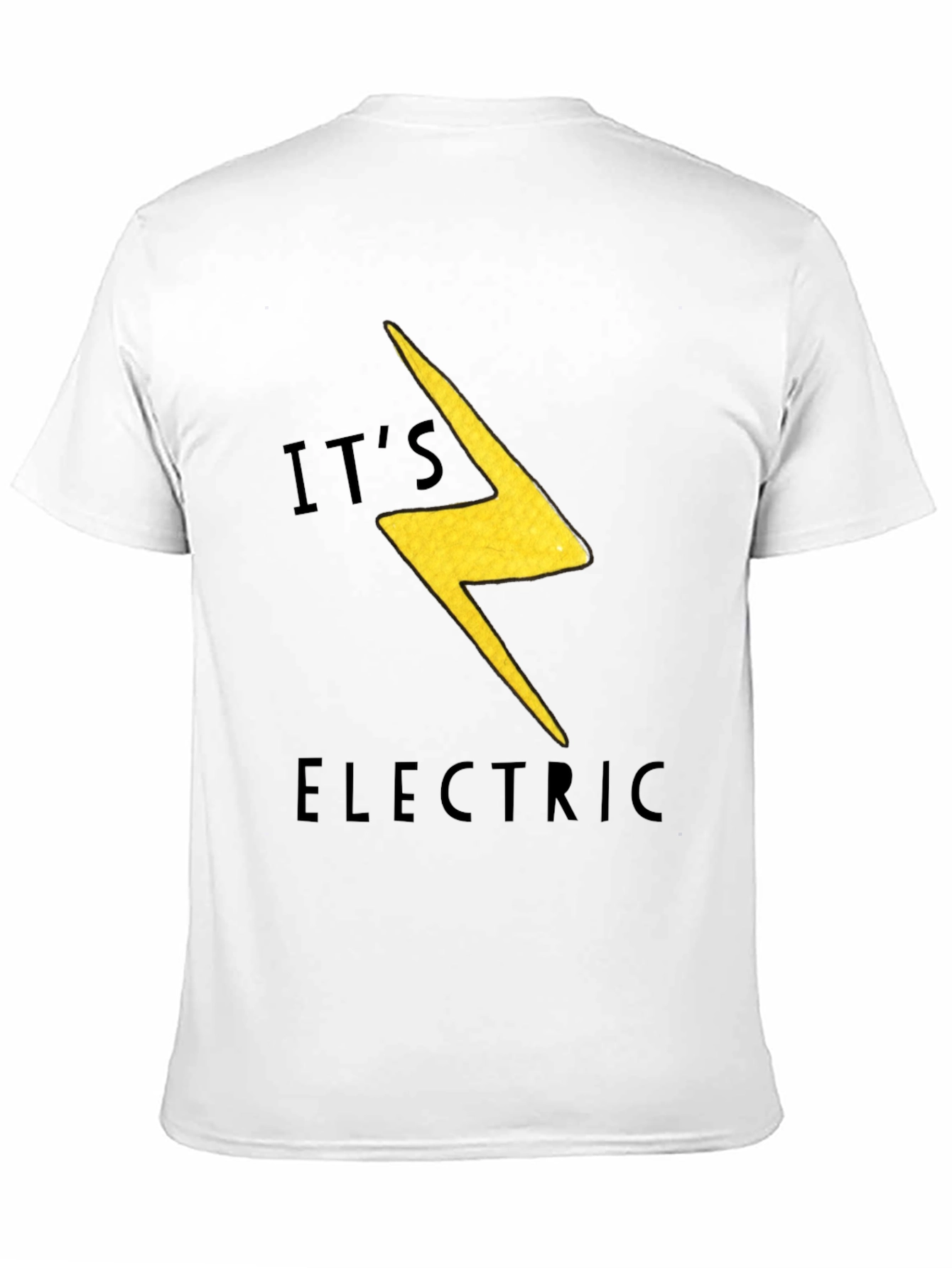 Its Electric Bolt T-Shirt - Black Graphic Tee
