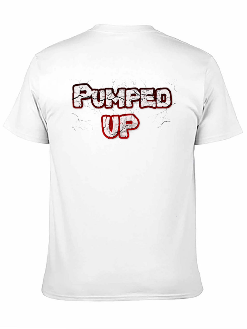 Pumped Up Graphic Tee - Black Cotton T-Shirt