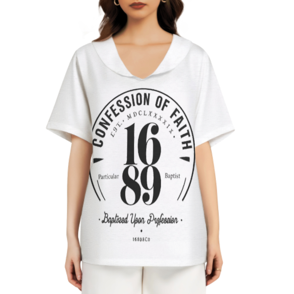 1689 Confession of Faith Christian Graphic T-Shirt – Vintage Reformed Baptist Faith Tee(z324)