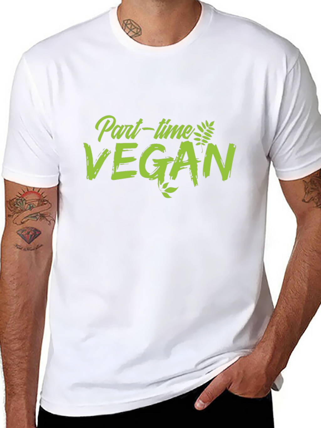 Part-Time Vegan Graphic Tee