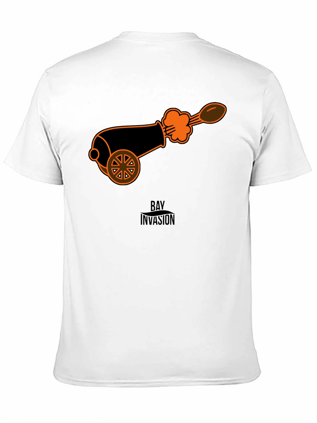Cannon Football T-Shirt - Black