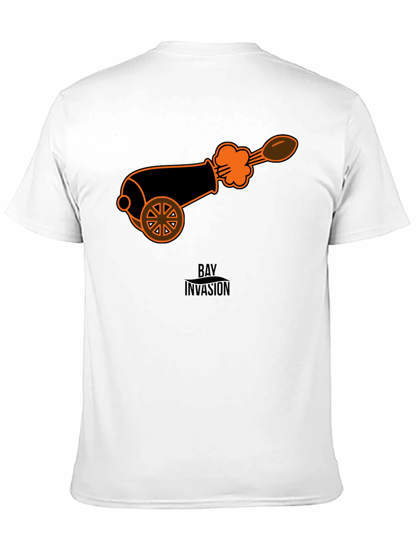 Cannon Football T-Shirt - Black