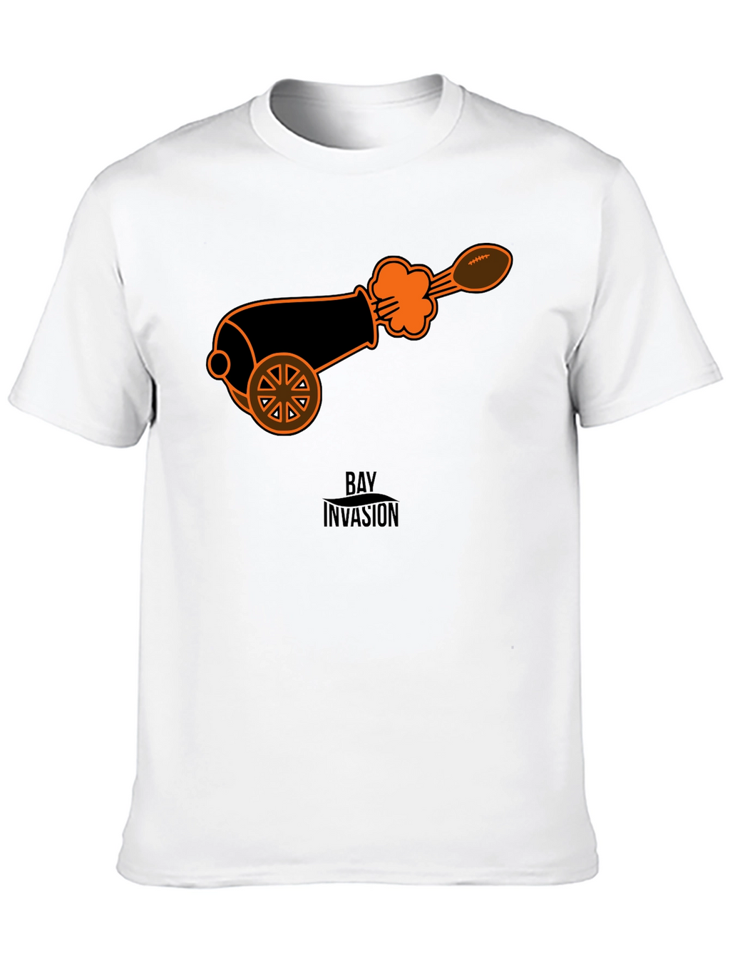 Cannon Football T-Shirt - Black