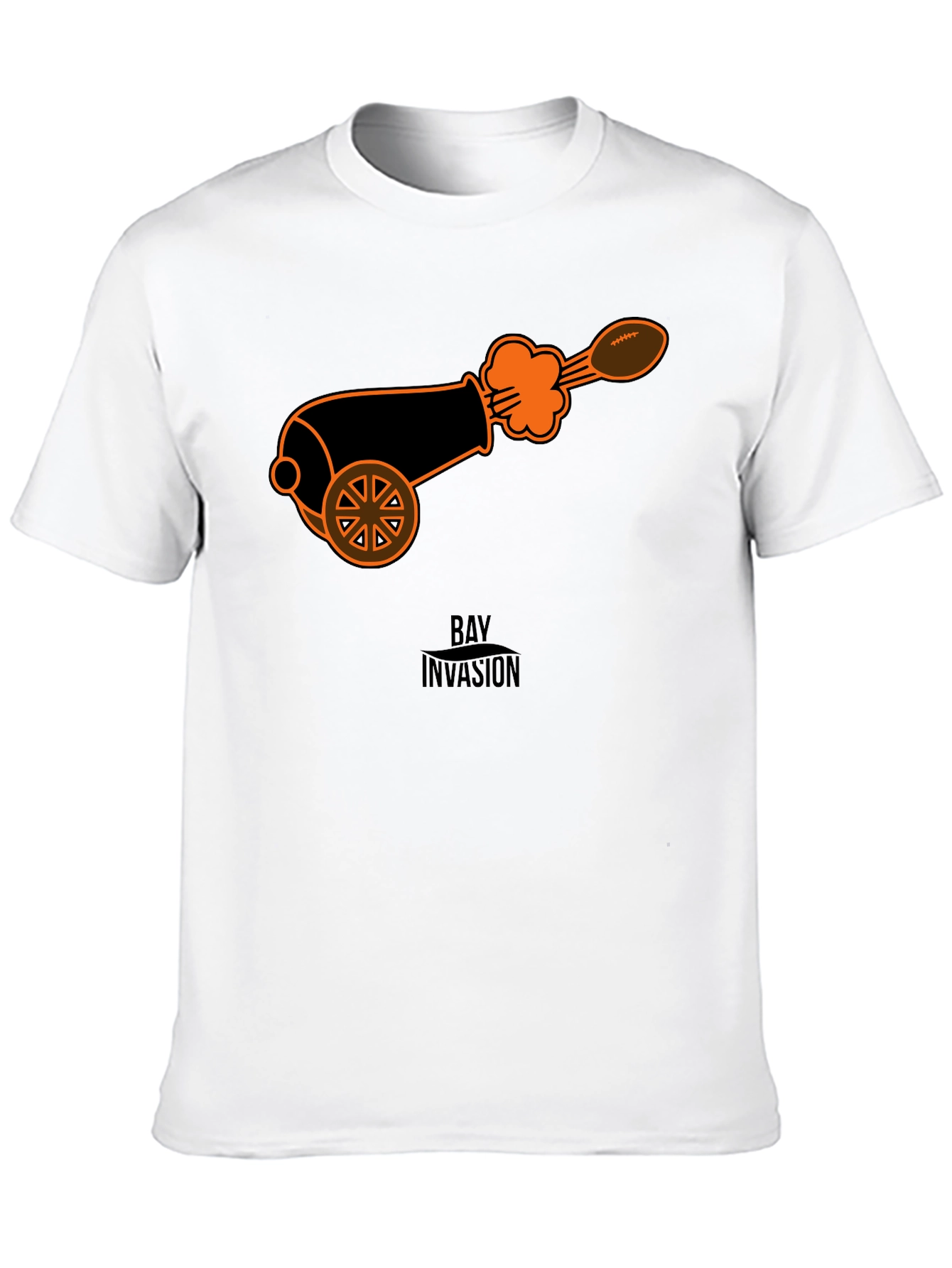 Cannon Football T-Shirt - Black