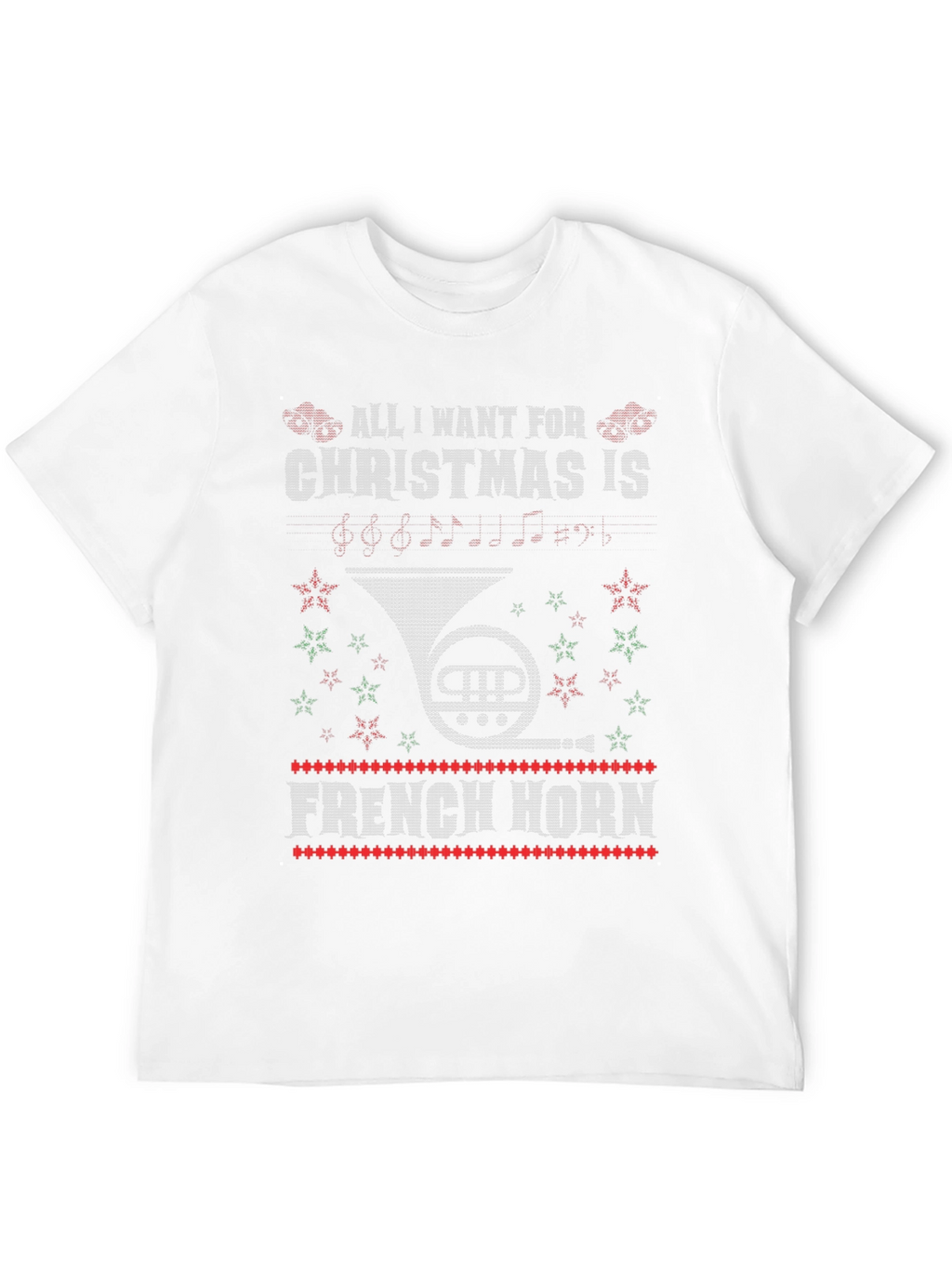 French Horn Christmas T-Shirt