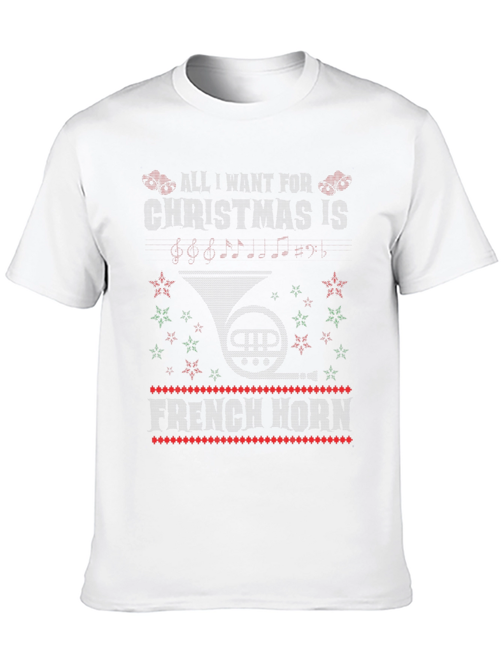 French Horn Christmas T-Shirt