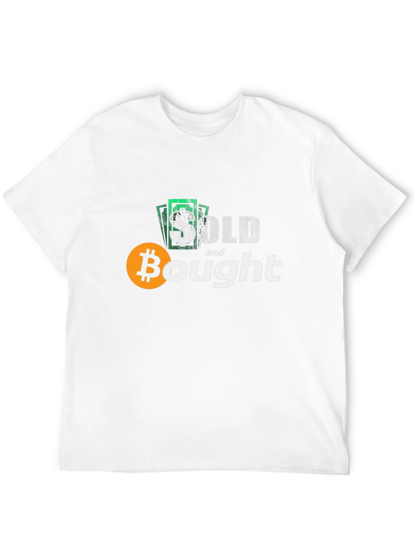 Bitcoin Sold & Bought Black T-Shirt