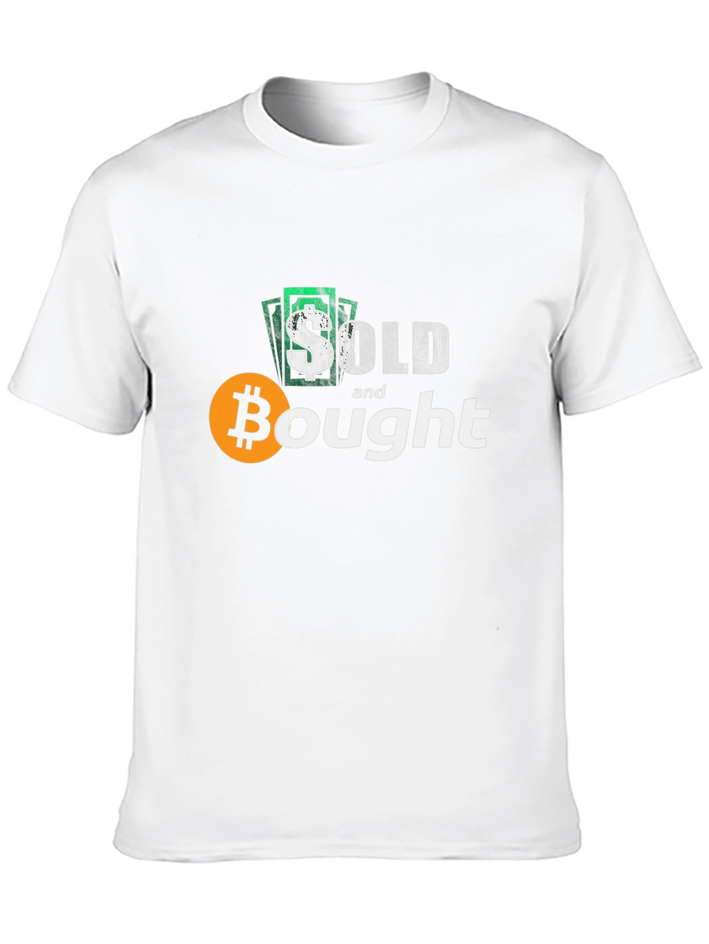 Bitcoin Sold & Bought Black T-Shirt