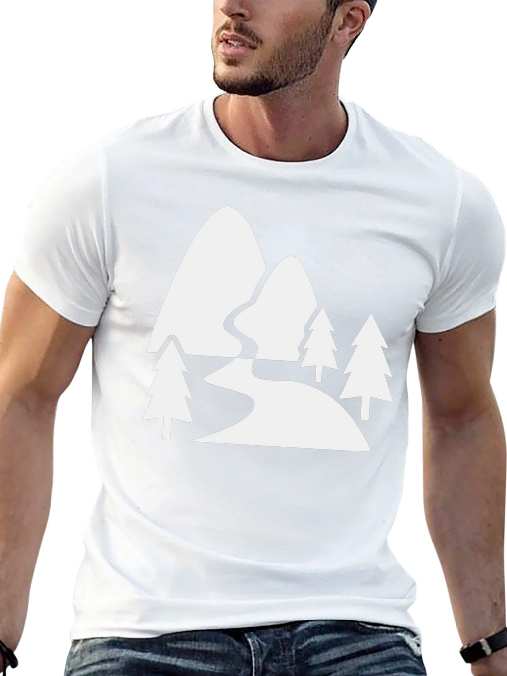 Mountain & Trees Graphic Tee