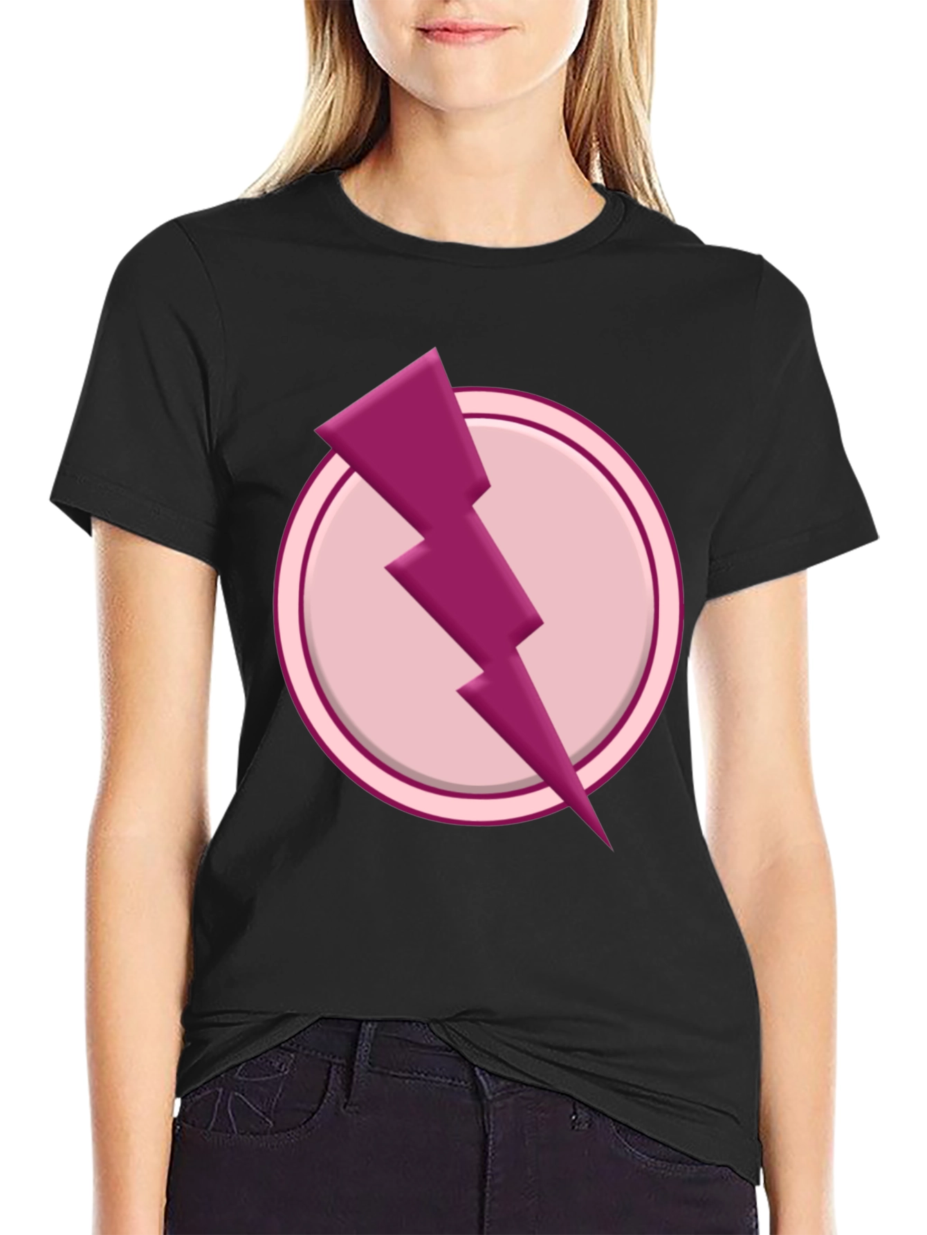 Lightning Bolt Graphic Tee - Stylish & Comfortable