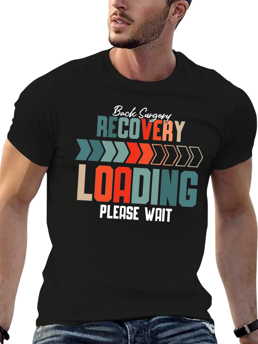 Back Surgery Recovery Loading T-Shirt