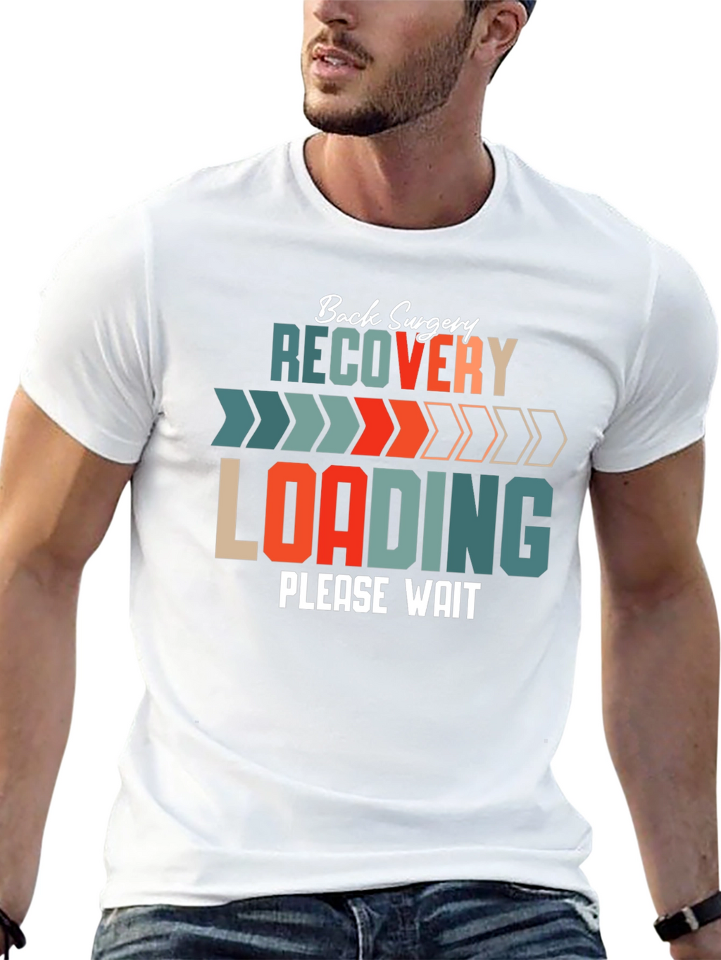 Back Surgery Recovery Loading T-Shirt