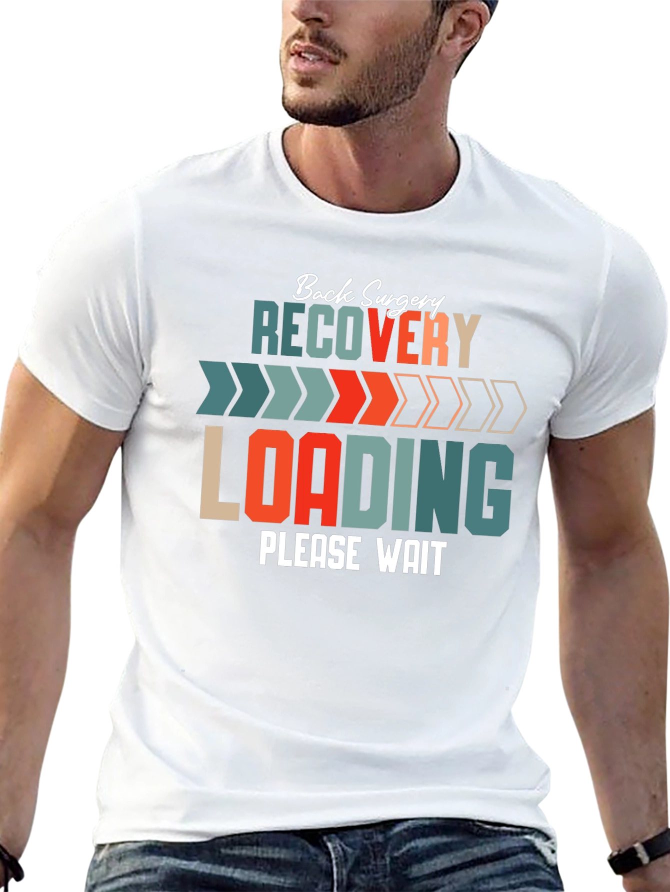 Back Surgery Recovery Loading T-Shirt