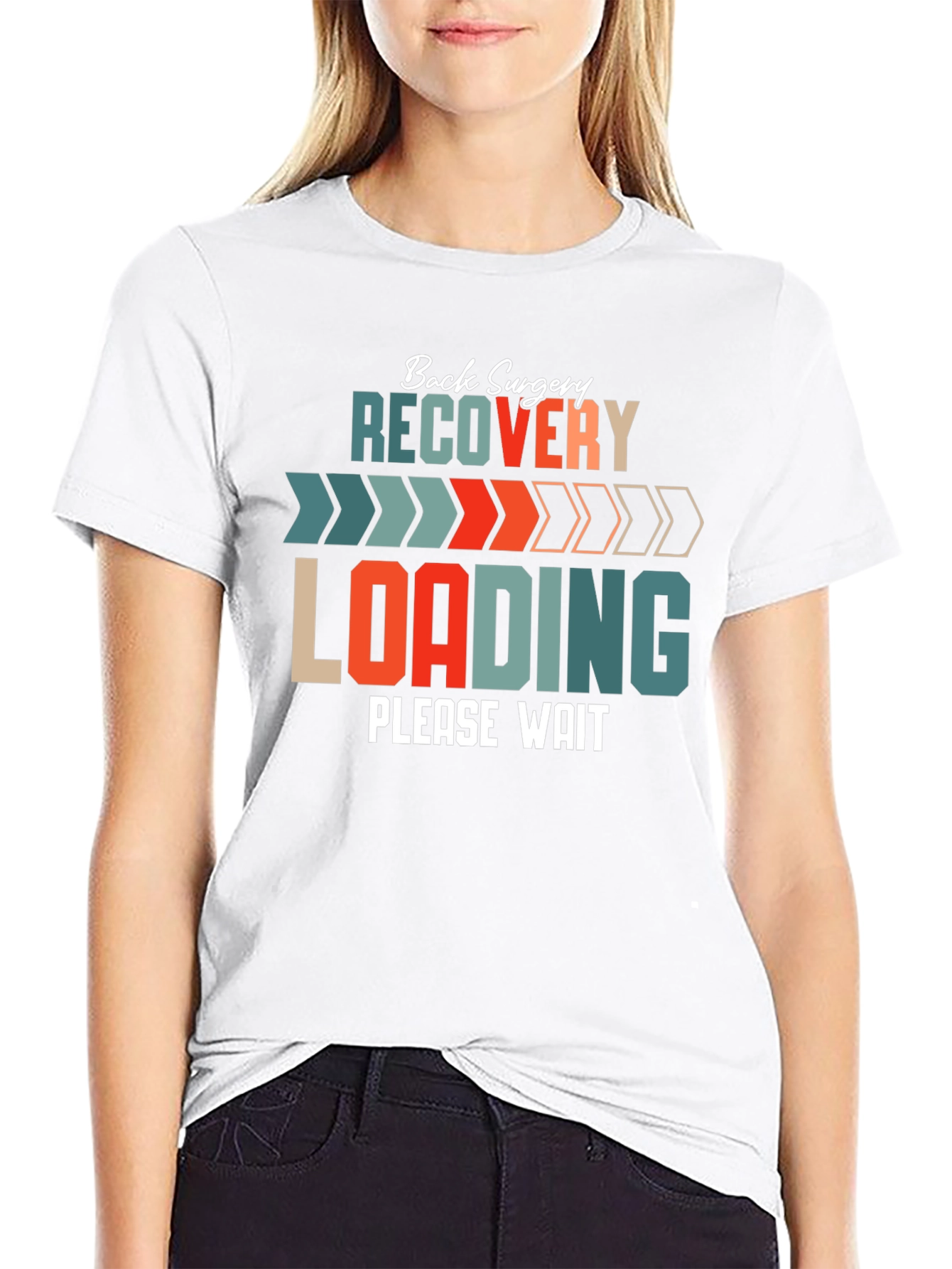 Back Surgery Recovery Loading T-Shirt