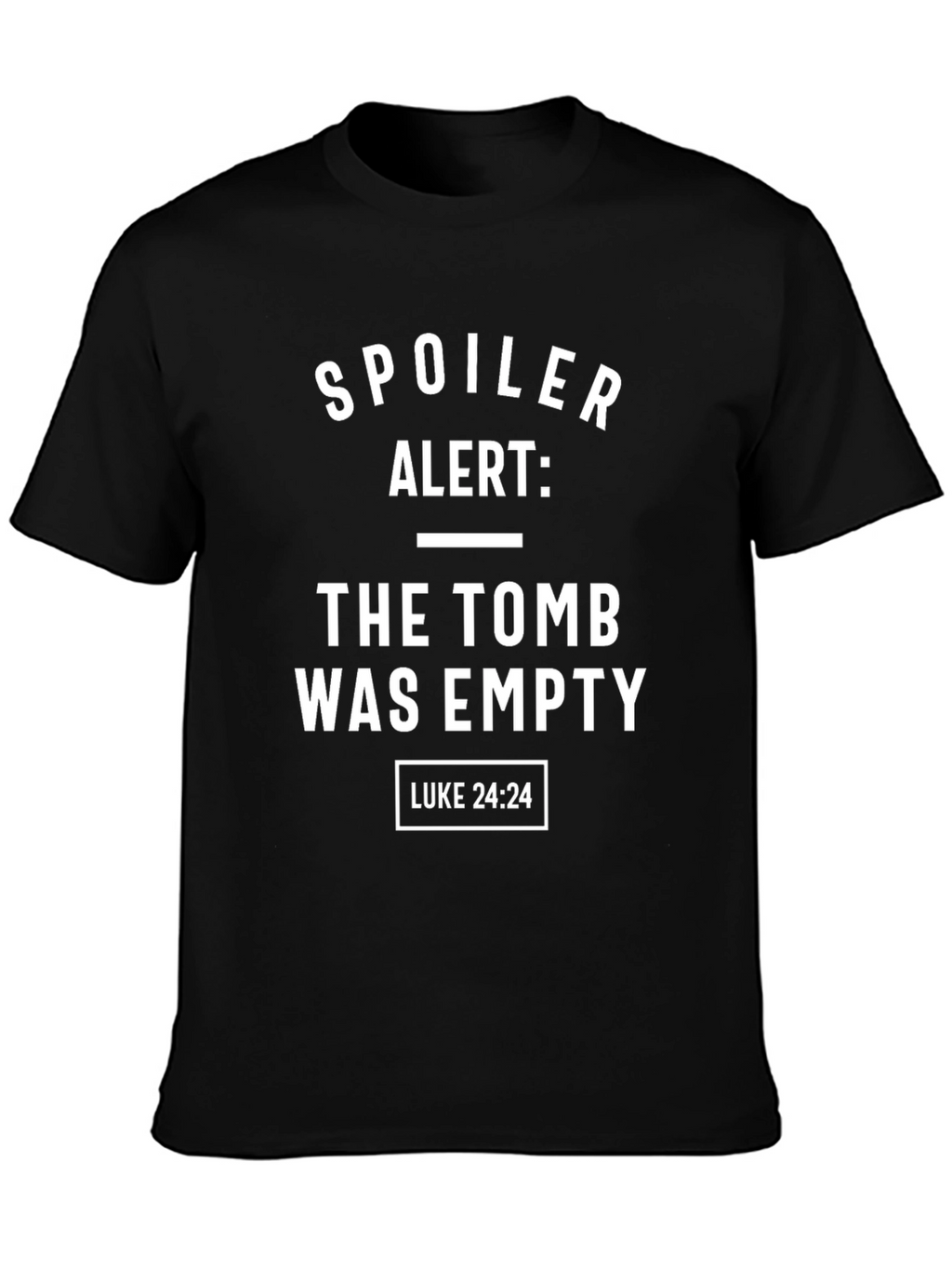 Spoiler Alert Tomb Empty Graphic T-Shirt